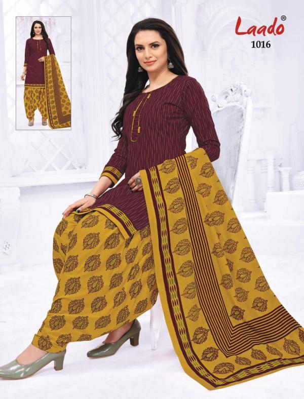 Laado Priti Patiyala Vol-10 Cotton Printed Dress Materials